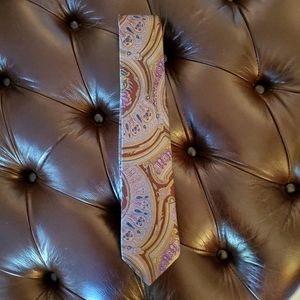 Burberry Mens silk tie
